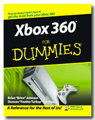 Book Cover, Xbox 360 for Dummies